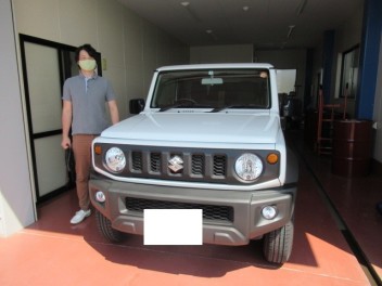 ジムニーシエラ　納車式です！