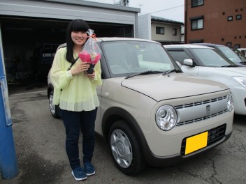 ラパンご納車いたしました☆