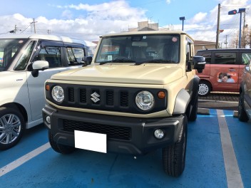 Ｉ様ジムニーシエラご納車です