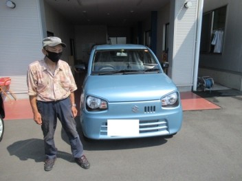 アルト　MT車　納車式です！！