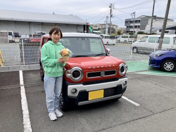ハスラーの納車です！