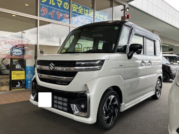 新型スペーシアカスタム、ご納車おめでとうございます♪