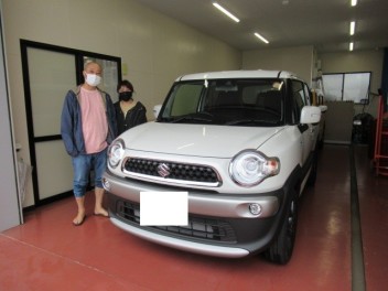 クロスビー　納車式です！