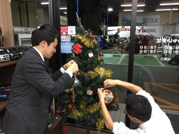 １２月８日（土）・９日（日）は滋賀のスズキ　クリスマスフェア！／堅田店改装進捗第８弾。現場監督登場！コメントもあります。