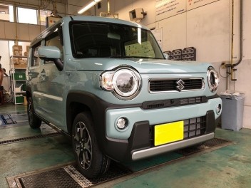 新型ハスラー　納車