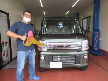 エブリイワゴン納車