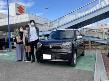 アルトご納車おめでとうございます