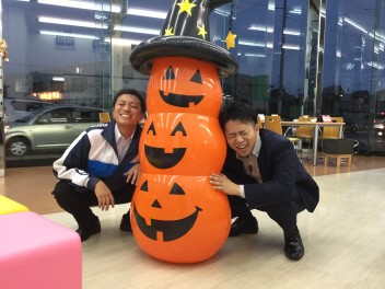 ハロウィンフェアと軽でトクトクキャンペーン