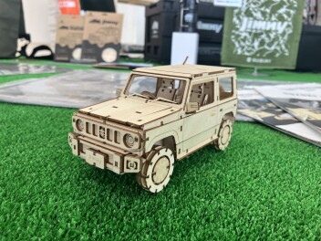 ジムニー好き必見！スズキ初の木製フィギュアを作ってみました！