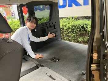 週末商談会！ぜひ！アリーナ東住吉へ！エブリイワゴンの試乗車ございます！