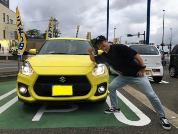 スイフトスポーツ　納車！！