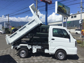 【展示車】エブリイバン、頑丈ダンプ入庫しました！