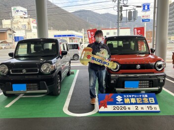 ☆祝☆ハスラー納車式