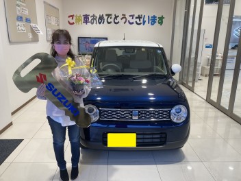 ラパンご納車です