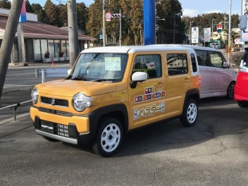 新型ハスラー入庫しました！ご試乗スタートです！