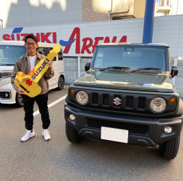 ジムニーご納車おめでとうございます。