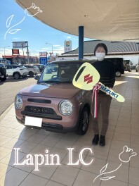ご納車おめでとうございます！【ラパン　LC】