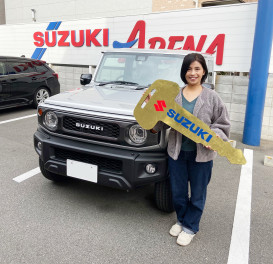 ジムニーシエラ　ご納車おめでとうございます