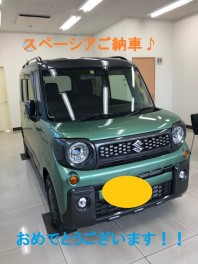 スペーシアギアご納車です☆