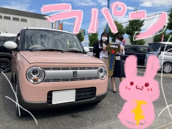 ラパンご納車でした！