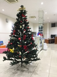 ショールームをクリスマス仕様に！！