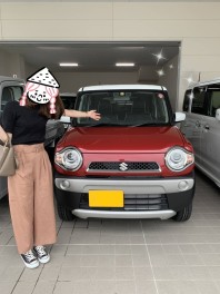 ハスラーご納車しました！