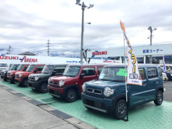 【展示車】ハスラー　4台入庫しました！