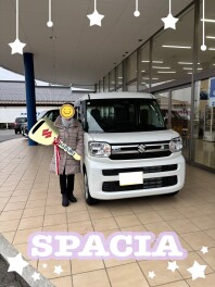 ご納車おめでとうございます！【スペーシア】
