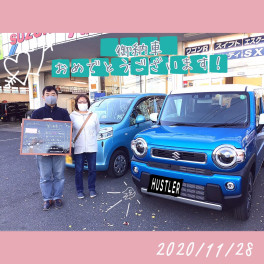 ハスラーのご納車です！！