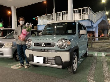 ハスラーご納車おめでとうございます