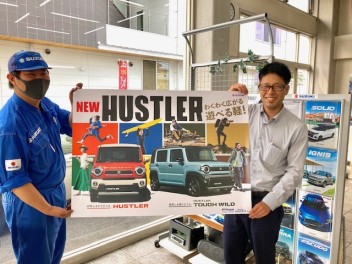 NEWハスラー　発表発売しました！！