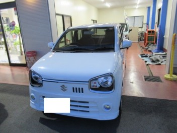 アルト　納車式です！