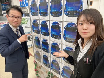 本日新型スイフト発売！！