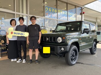 ジムニーご納車おめでとうございます♪