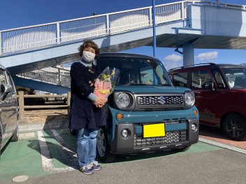 スペーシアギアご納車おめでとうございます