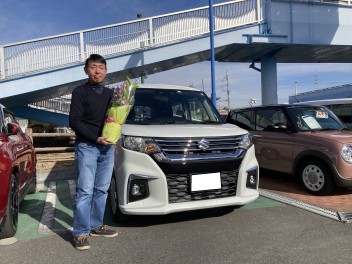 ソリオご納車おめでとうございます