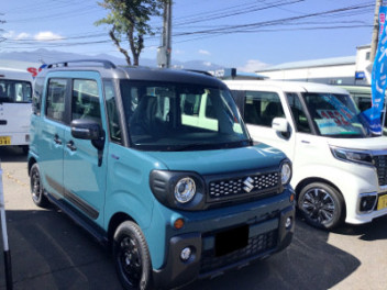 【展示車】NEWスペーシアギア　新色入庫しました！