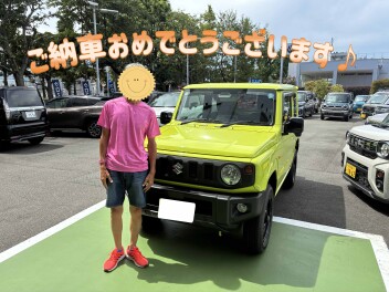 ご納車おめでとうございます！！！