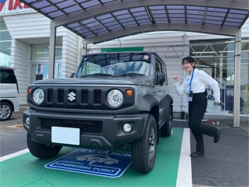 夢と冒険の始まり！ジムニーシエラご納車！
