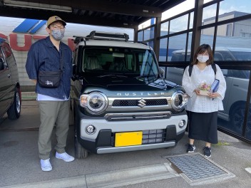 新型ハスラーＪスタイル納車です