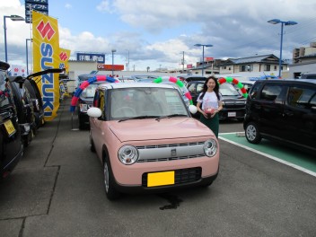 ラパンご納車いたしました☆