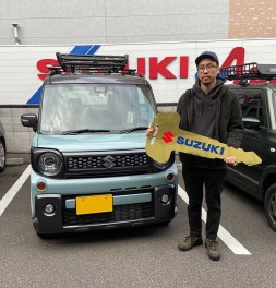 スペーシアギア　ご納車おめでとうございます