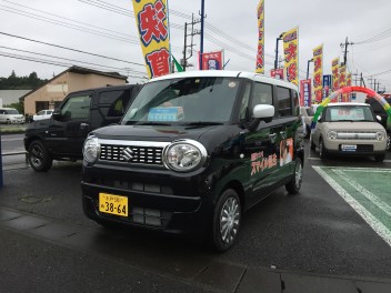 美野里店に、ワゴンＲスマイル来ました♪