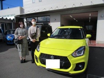 スイフトスポーツ　納車式です！