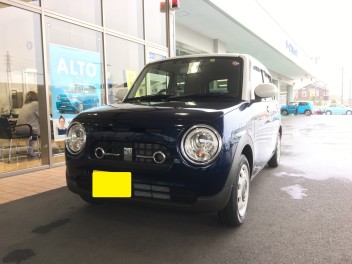 ラパンＬＣご納車おめでとうございます♪