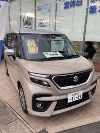 ７０周年記念祭！ソリオ、スイフトスポーツが！！