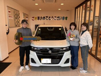 ワゴンＲご納車おめでとうございます(^^)/