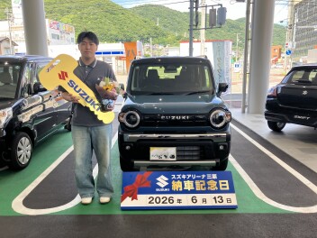 ☆祝☆ハスラー納車式
