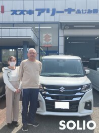 ソリオご納車おめでとうございます！！