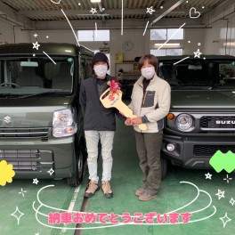 ２台の納車式★